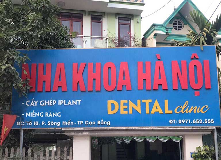 Phòng khám nha khoa Hà Nội - Cao Bằng