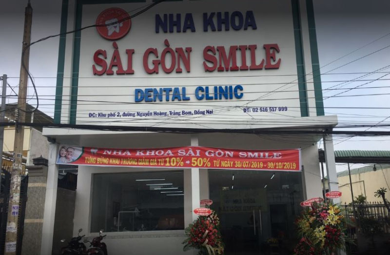 Nha khoa Sài Gòn Smile nằm ở trục đường chính, dễ tìm