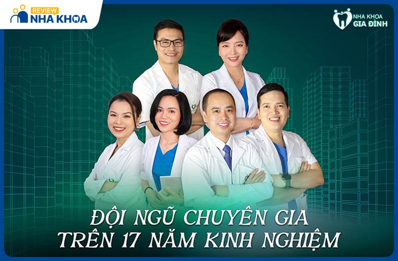 Nha khoa Gia Đình thực hiện quy trình khám chữa trị với đội ngũ bác sĩ giàu kinh nghiệm