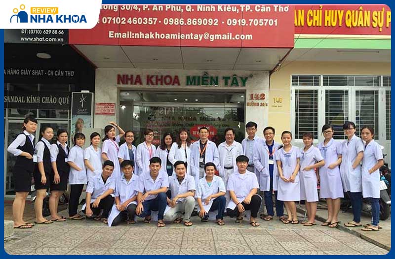 Nha khoa Miền Tây quy tụ y bác sĩ chuyên nghiệp, có kinh nghiệm lâu năm và năng lực cao