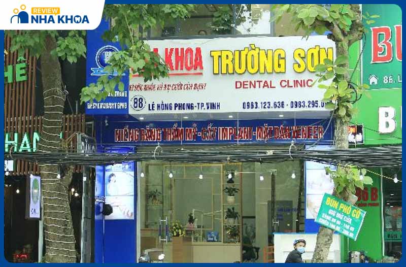 Nha khoa Trường Sơn nhận được sự tín nhiệm cao của hàng ngàn trong khu vực