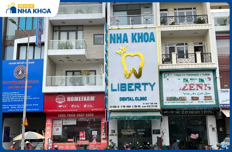 Nha khoa Liberty chuyên cung cấp các dịch vụ thẩm mỹ, tấy trắng răng chất lượng