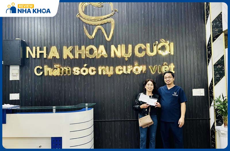 Trám răng tại nha khoa Nụ Cười đạt được độ thẩm mỹ cao, màu sắc vết trám gần giống răng thật