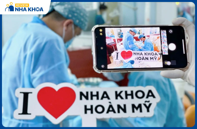 Nha khoa Hoàn Mỹ luôn được khách hàng chọn lựa khi có nhu cầu trám răng tại Nha Trang