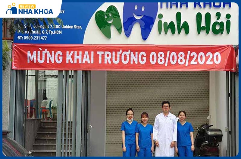 Nha khoa Minh Hải luôn có đội ngũ nhân viên, bác sĩ chuyên môn, phục vụ khách hàng chu đáo, tận tình