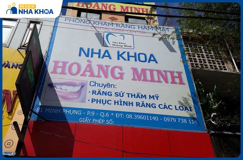 Nha khoa Hoàng Minh sử dụng vật liệu trám cao cấp, duy trì độ bền cao