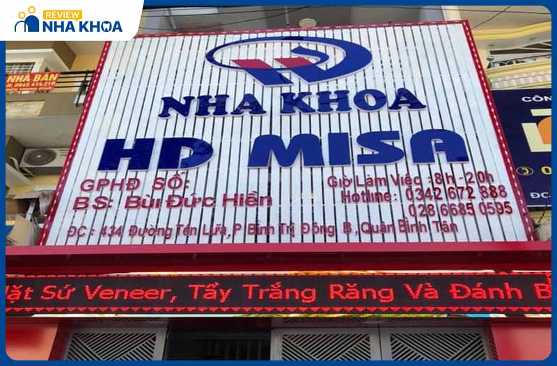 HD Misa là địa chỉ nha khoa Bình Tân không thể bỏ qua