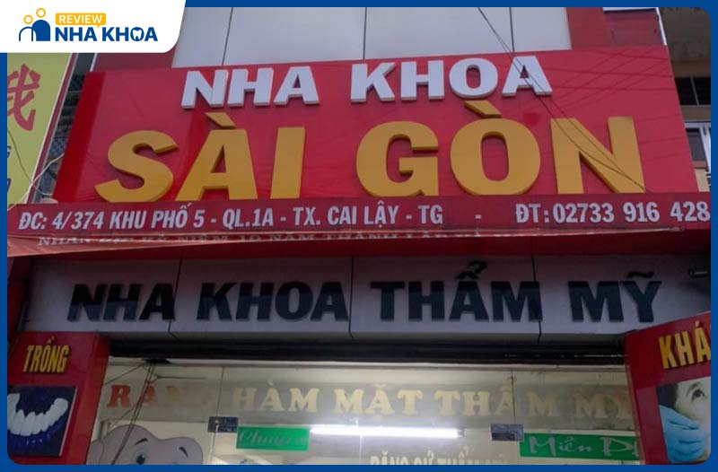 Nha khoa Sài Gòn là nha khoa Cai Lậy có nhiều năm hoạt động trên thị trường