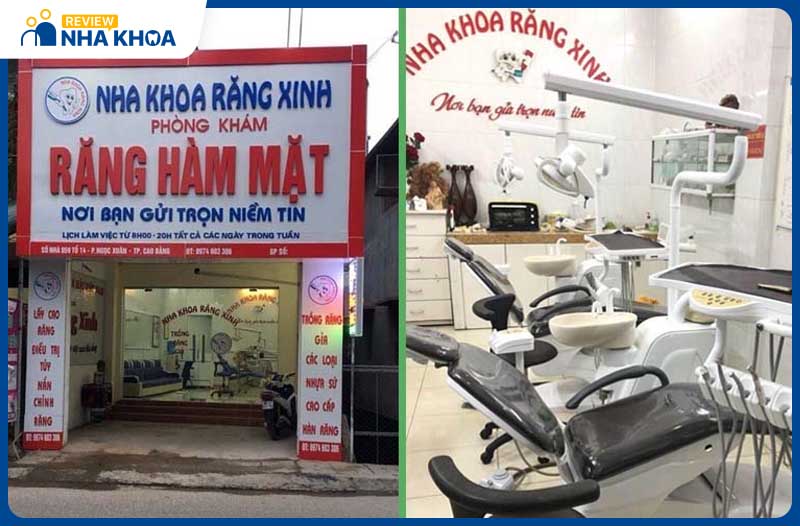 Nha khoa Răng Xinh - Phòng khám nha khoa hiện đại ở Cao Bằng, sở hữu bác sĩ giỏi