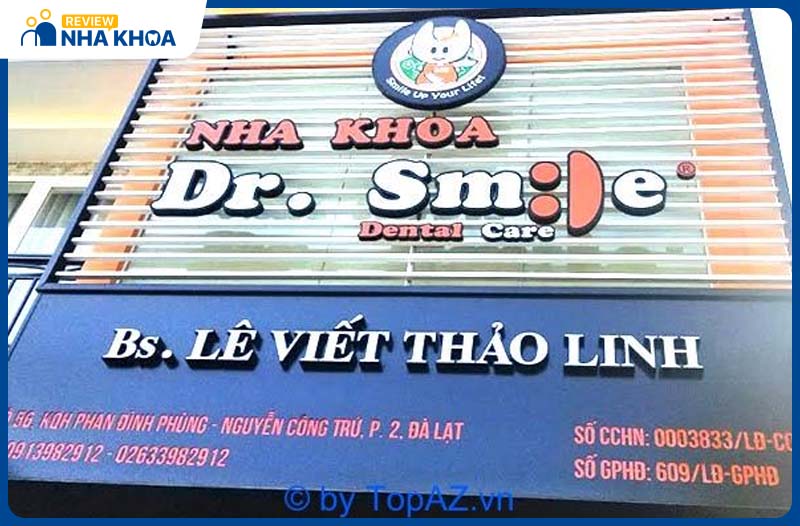 Nha khoa Dr. Smile Đà Lạt mang lại vẻ đẹp toàn diện và sức khỏe triệt để cho hàm răng