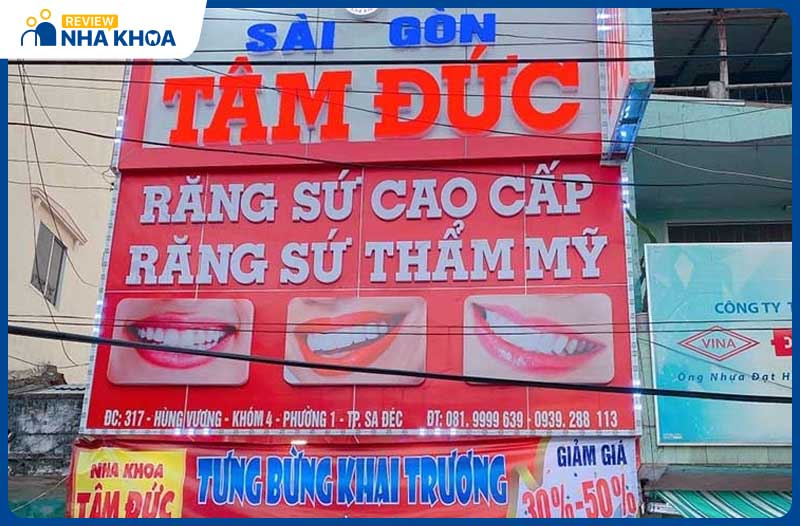 Nha khoa Tâm Đức Đồng Tháp không chỉ có bác sĩ giỏi mà còn sở hữu xưởng sản xuất răng sứ hiện đại