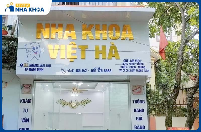 Nha khoa thẩm mỹ Việt Hà cung cấp đa dạng dịch vụ chăm sóc răng miệng