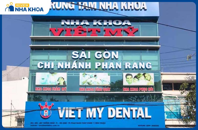 Nha khoa Việt Mỹ sở hữu không gian rộng lớn, đồng bộ cơ sở vật chất