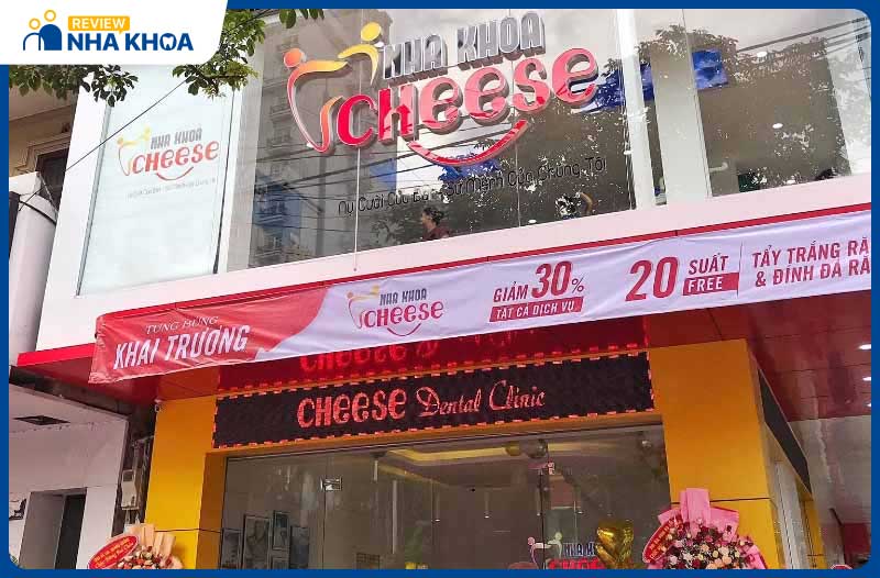 Nha khoa Cheese là một trong những địa chỉ có cơ sở vật chất khang trang