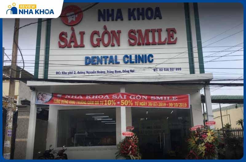 Nha khoa Sài Gòn Smile nằm ở trục đường chính, dễ tìm