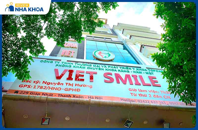 Nha khoa Việt Smile hiện đang có nhiều chi nhánh trên cả nước