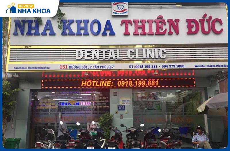 Nha khoa Thiên Đức tiếp đón đông đảo khách hàng đến nhổ răng, chăm sóc răng miệng mỗi ngày