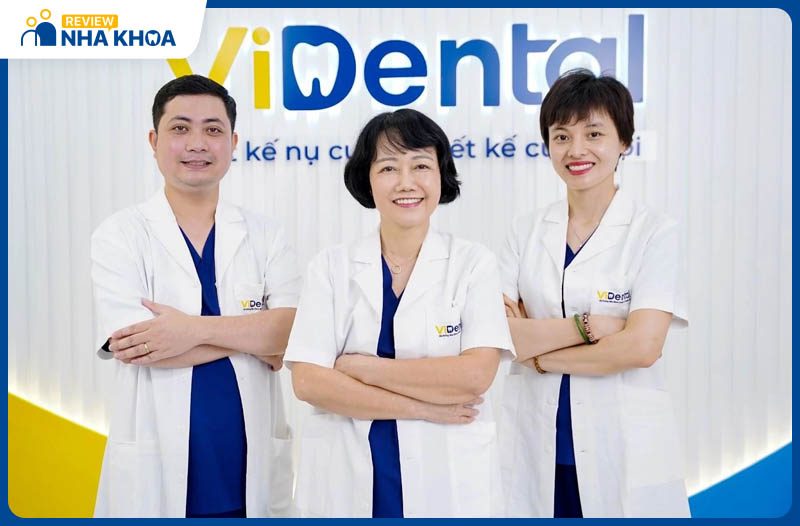 Nha khoa ViDental có nhiều bác sĩ dày dặn kinh nghiệm, chuyên môn cao