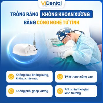 Trồng từ 3 răng chỉ còn 2 triệu 499k/ trụ