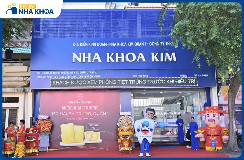 Nha khoa Kim tự hào có đội ngũ bác sĩ chuyên môn cao