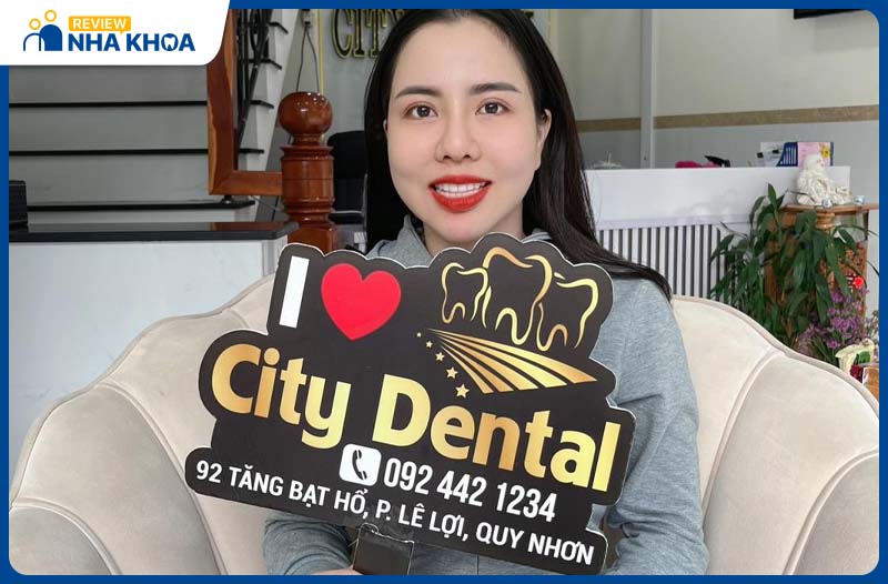 Nha khoa Thẩm Mỹ Quốc Tế City Dental là địa chỉ lấy cao răng Quy Nhơn uy tín