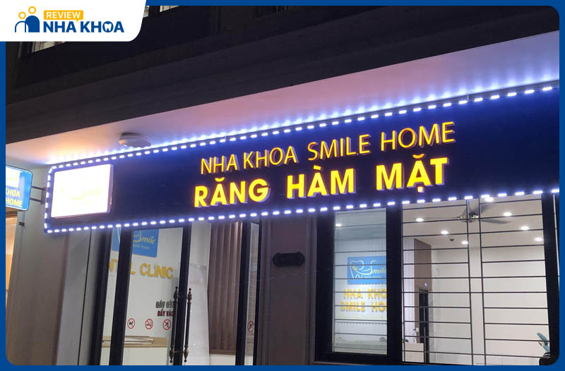 Nha Khoa Smile Home là một trung tâm chăm sóc răng miệng hiện đại