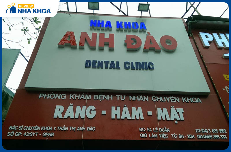 Nha Khoa Anh Đào là một trong những nha khoa uy tín và lâu đời tại Hà Nội