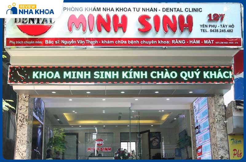 Nha khoa Minh Sinh có tuổi thọ lâu đời, được nhiều người lựa chọn