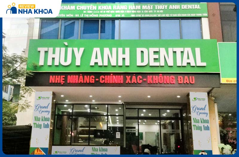 Nha khoa Thùy Anh là địa chỉ chăm sóc răng miệng nổi tiếng tại Thái Nguyên