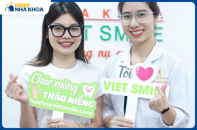 Nha khoa VIET SMILE được nhiều khách hàng tin tưởng lựa chọn