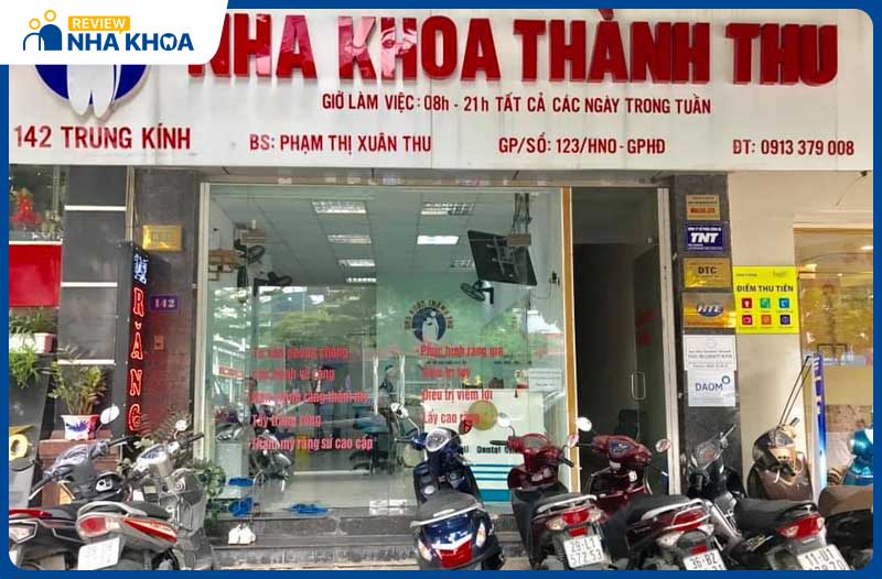 Nha khoa Thành Thu trang thiết bị hiện đại