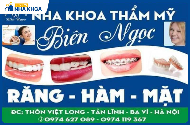 Nha khoa Biên Ngọc chuyên về nha khoa thẩm mỹ